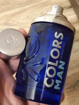 ادو تویلت مردانه بنتون مدل Colors Man Blue حجم 100 میلی لیتر