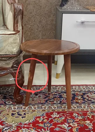 میز جلو مبلی و عسلی مدل سپیدار H1011 مجموعه 4 عددی