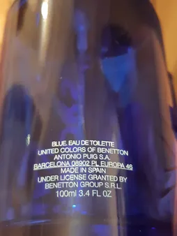 ادو تویلت مردانه بنتون مدل Colors Man Blue حجم 100 میلی لیتر