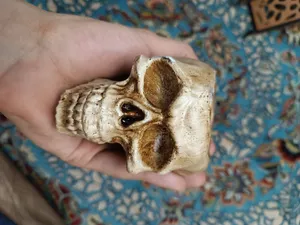 تجریه خرید زیرسیگاری مدل جمجمه اسکلت کد A32