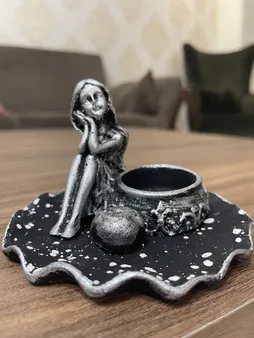 جاشمعی طرح برکه مدل دخترک