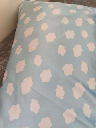 رو بالشی مدل ساتن ابریشم طرح ابر