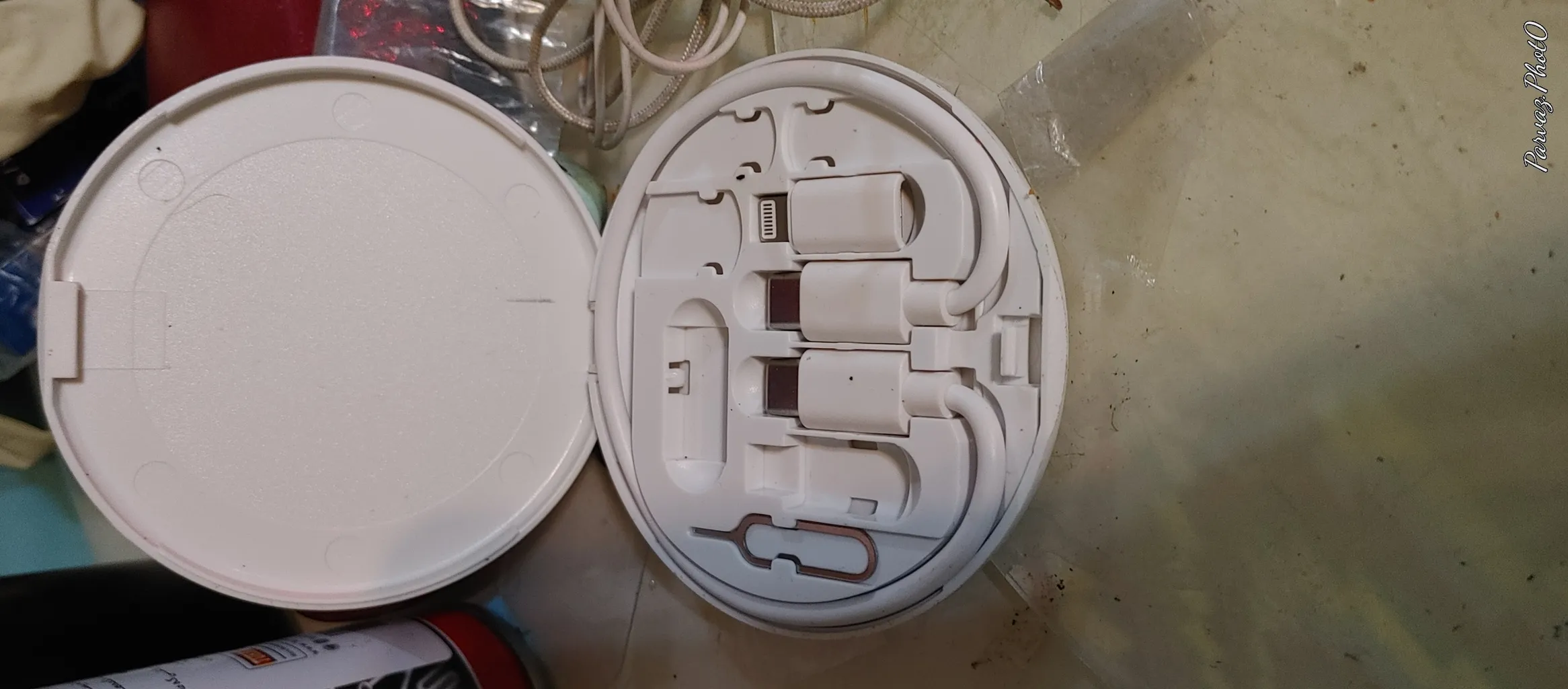 کابل تبدیل USB-C به USB-C / لایتنینگ / USB / micro USB مدل 60w طول 0.28 متر