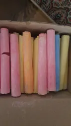 گچ رنگی مارلو  مدل 22 بسته 64 عددی