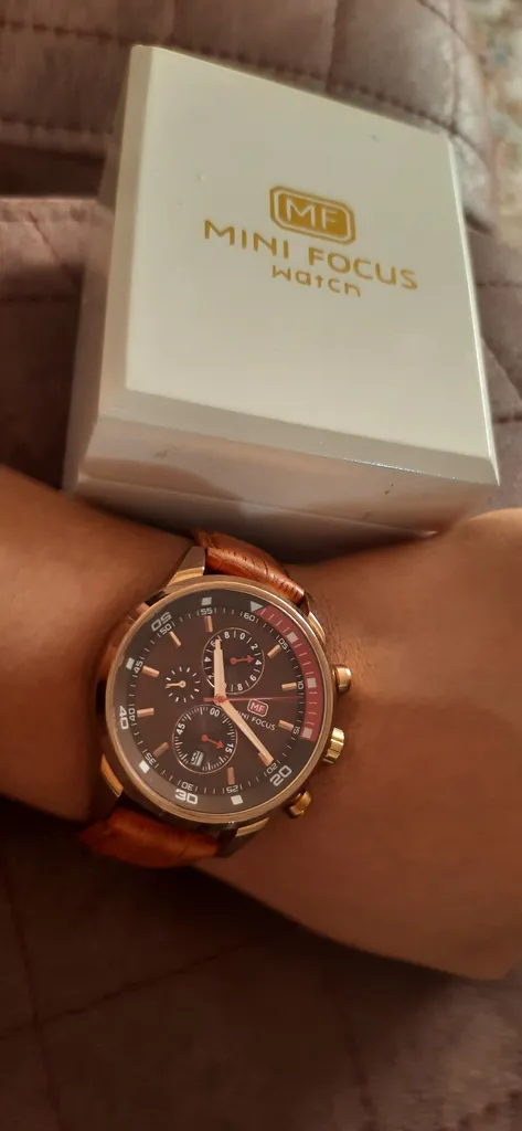 ساعت مچی عقربه ای مینی فوکوس مدلmf0017g.03