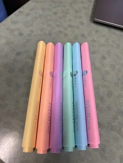 ماژیک علامت گذار ژیخوآ مدل پاستلی کد F0642 بسته 6 عددی