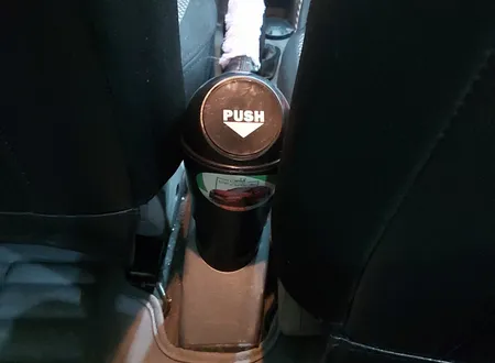 سطل زباله خودرو آیلین مدل لیوانی کد 2014277