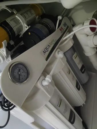 دستگاه تصفیه کننده آب آکوآ اسپرینگ مدل UF - SF4800 به همراه فیلتر مجموعه 4 عددی