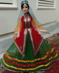 عروسک طرح سنتی مدل عروس ارتفاع 30 سانتی متر