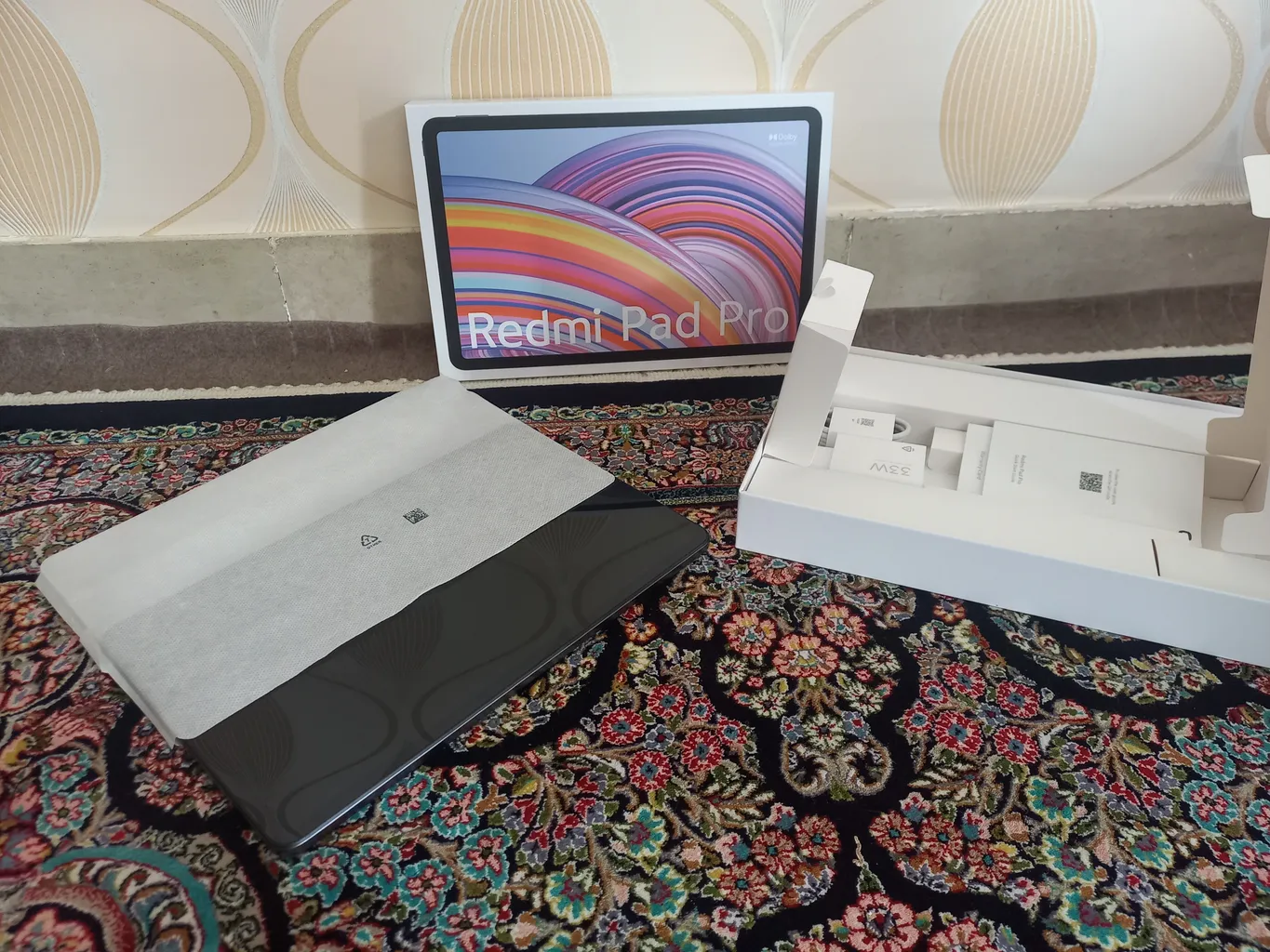 تبلت 12.1 اینچ شیائومی مدل Redmi Pad Pro Wi-Fi ظرفیت 256 گیگابایت و رم 8 گیگابایت