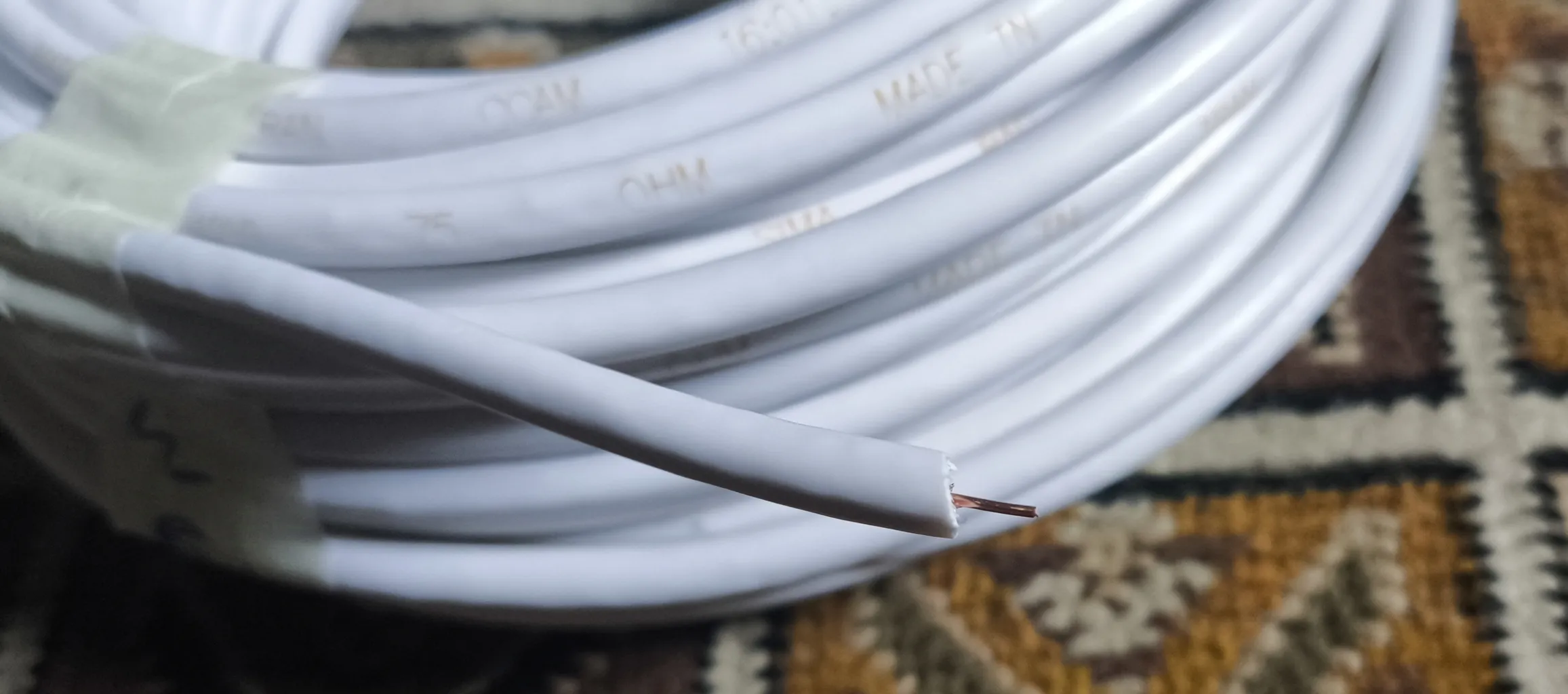 کابل آنتن نوین کابل کرمان مدل KA100 طول 100 متر