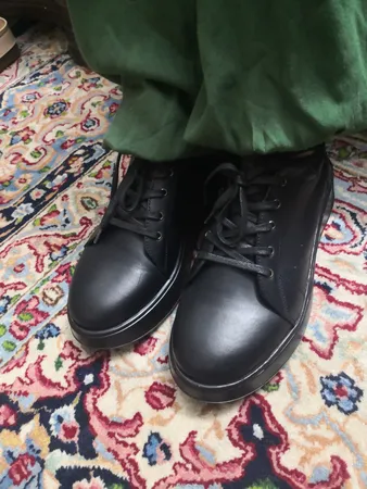 کفش روزمره زنانه چرم عطارد مدل چرم طبیعی کد SH53