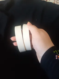 نوار چسب کاغذی کد AB16 عرض 2 سانتی متر بسته 2 عددی