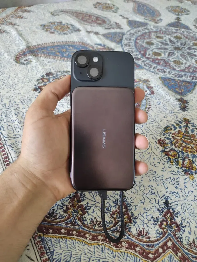 پاوربانک 20 وات یوسمز مدل US-CD227-20W ظرفیت 5000 میلی آمپر ساعت