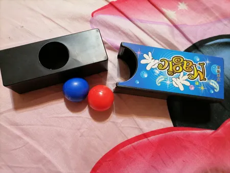 ابزار شعبده بازی طرح جعبه توپ سحرامیز DSK