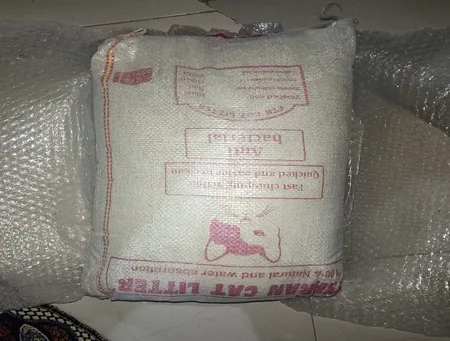 خاک بستر گربه تهران کت مدل گرانول وزن 10 کیلوگرم