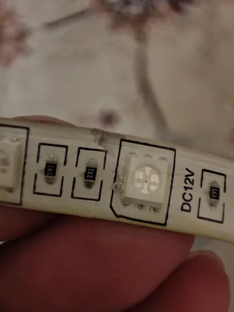 ریسه ال ای دی دریم لایت مدل RGB 5050 طول 5 متر