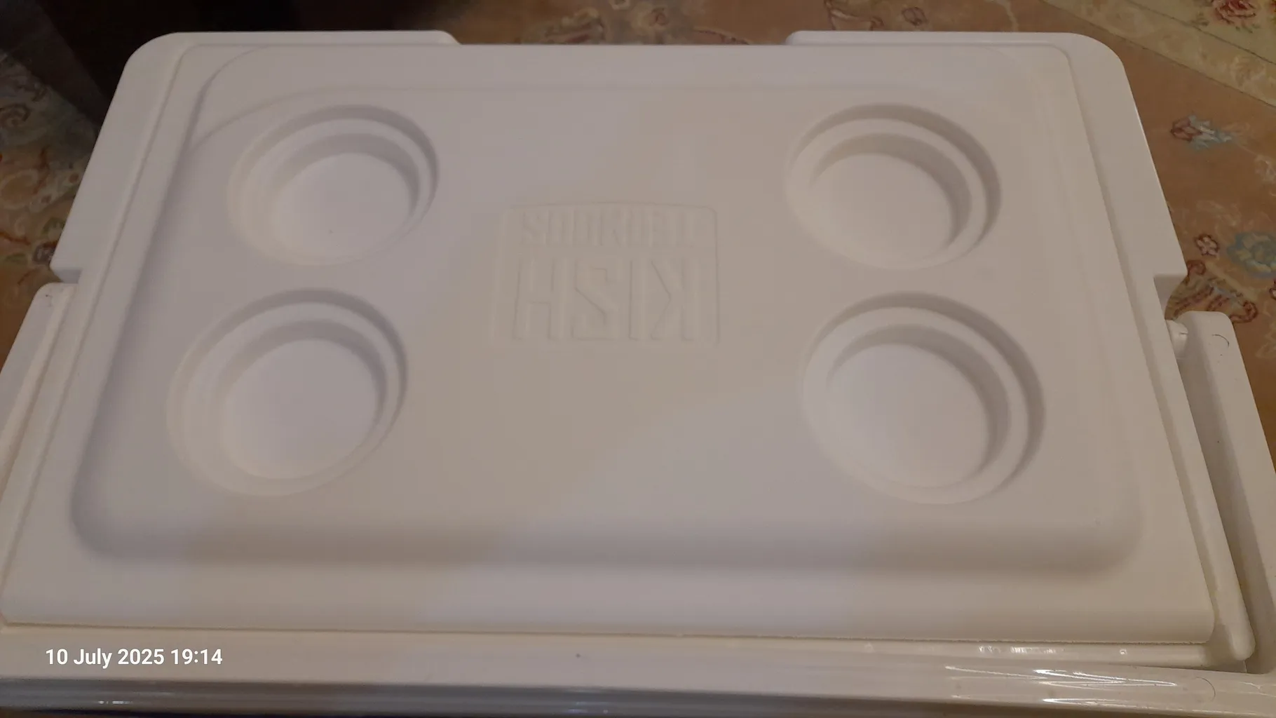 یخدان کیش ترموس مدل شیر دار گنجایش 27 لیتر