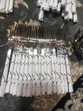 تجریه خرید سرویس قاشق و چنگال 32 پارچه ام جی مدل MARBLE