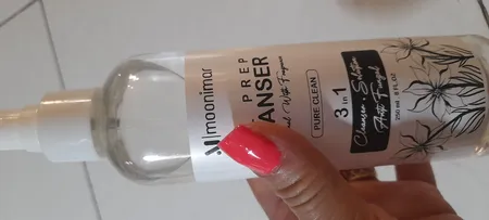 کلینزر کاشت ناخن مونیمار مدل سه کاره حجم 250 میلی لیتر