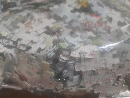 پازل 1000 تکه ایران پازل طرح لندن در زمستان