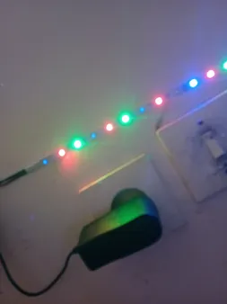 ریسه ال ای دی لومینوس مدل RGB 2835 Gaming طول 5 متر