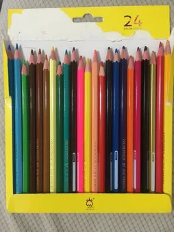 مداد رنگی 24 رنگ ام کیو مدل M.Q.24