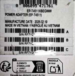 تجریه خرید شارژر دیواری 45 وات سامسونگ مدل EP-T4511 Low Standby به همراه کابل USB-C به طول 1.8 متر