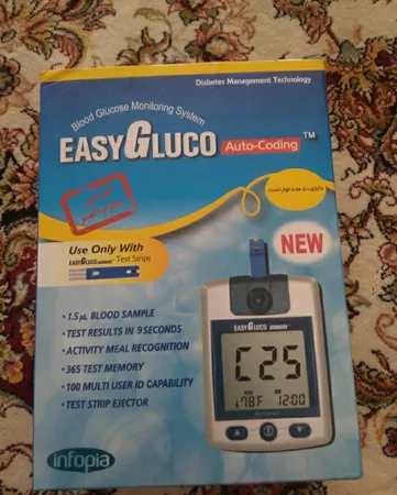 تست قند خون اینفوپیا مدل EasyGluco