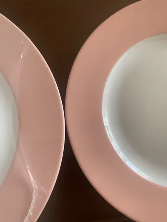 بشقاب غذاخوری چینی زرین ایران مدل ایتالیا 25 درجه عالی بسته 6 عددی