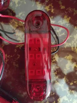 چراغ خطر موتور سیکلت مدل نانو الکترونیک کدR202X5 مجموعه 5عددی