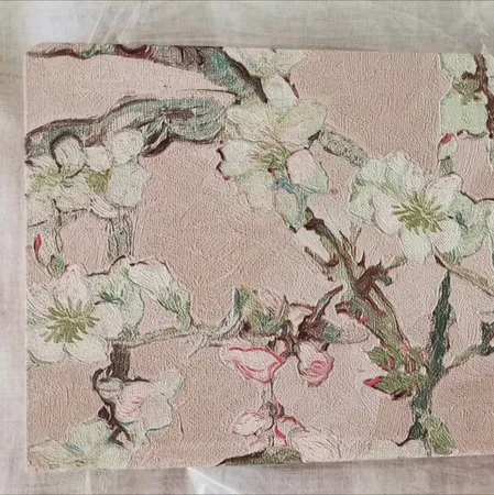 دفتر یادداشت دفتر مدل براش استروک وینسنت طرح شکوفه بادام