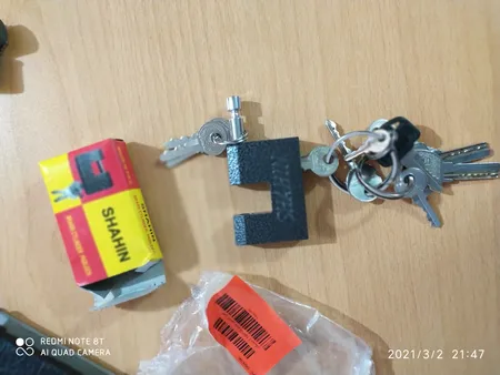 قفل کتابی مدل K60YD