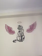 تجریه خرید دیوارکوب طرح بال فرشته 042