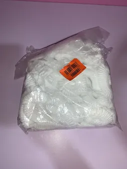 کلاه یکبار مصرف پارچه ای آکاردئونی مدل A300 بسته 50 عددی