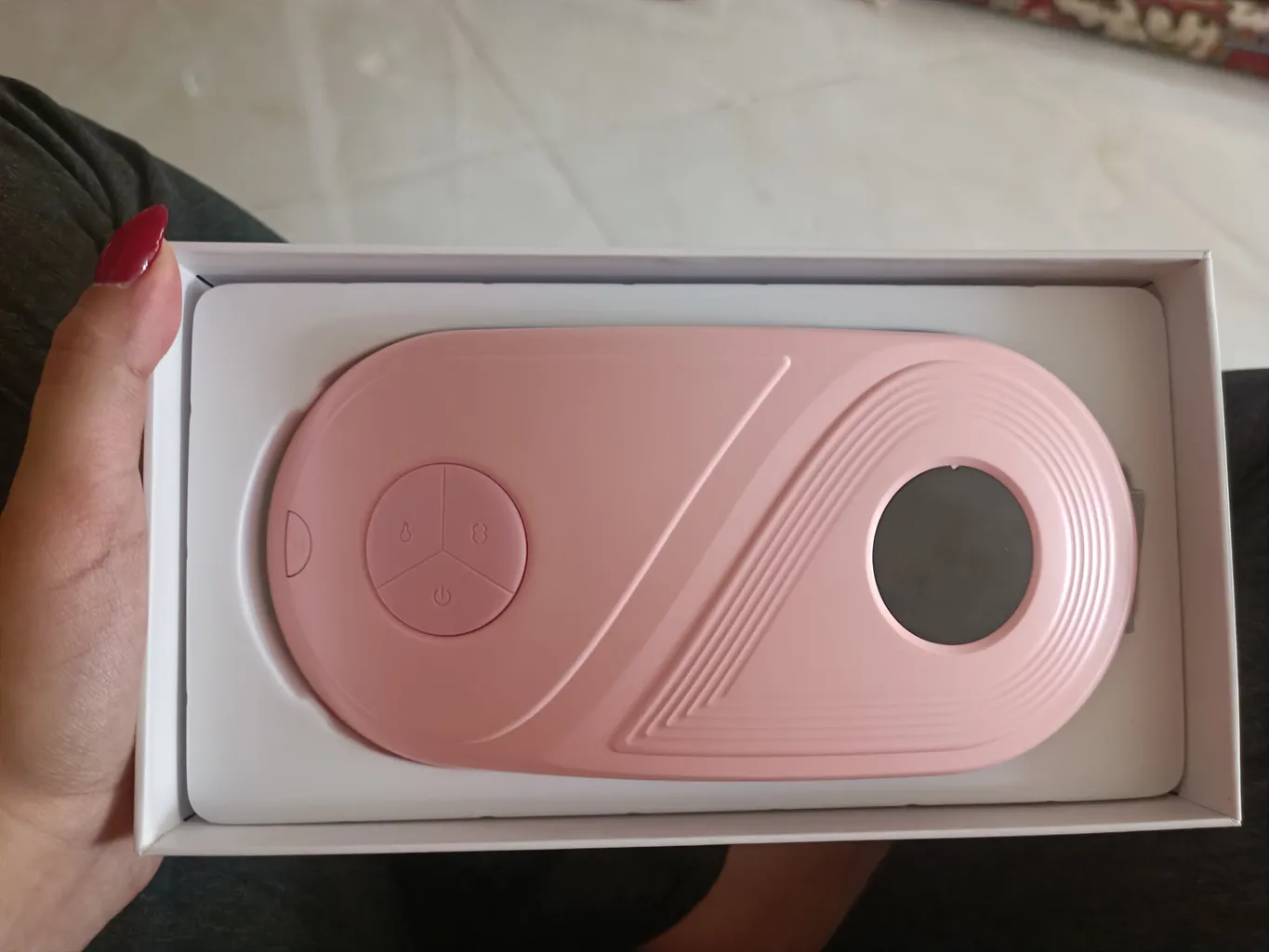 دستگاه ماساژور و گرم کننده شکم بنکس مدل HEATING PAD