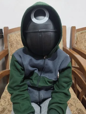 ماسک ایفای نقش مدل اسکویید گیم طرح دایره‌