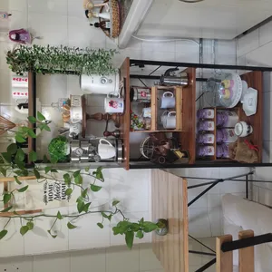 تجریه خرید شلف دیواری دیزم مدل کافی بار کد SLF_F100_60_BRN