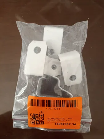 گیره چوب پرده مدل G P 5 مجموعه 5 عددی