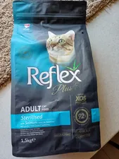 تجریه خرید غذای خشک گربه عقیم شده رفلکس پلاس مدل ماهی سالمون وزن 1.5 کیلوگرم