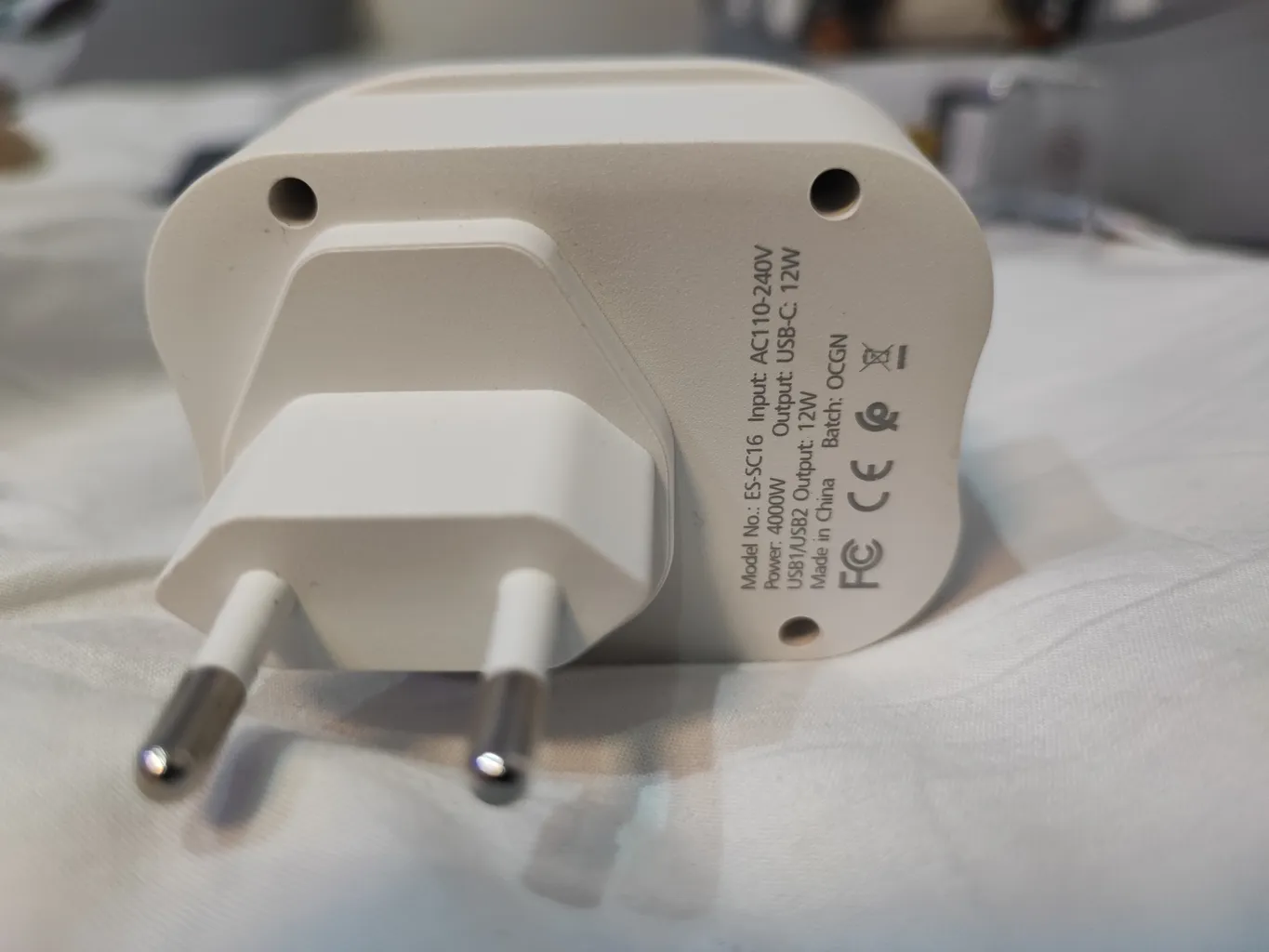 تبدیل دیواری و شارژر ارلدام مدل 4IN1 POWER SOCKET