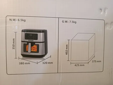سرخ کن بدون روغن سوناشی مدل SAF-920