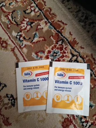 ساشه ویتامین ث 1000 یوروویتال بسته 30 عددی
