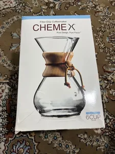 تجریه خرید قهوه ساز مدل کمکس 6 کاپ