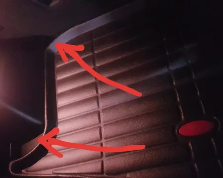 کف پوش سه بعدی صندوق خودرو بابل کارپت مدل ch2021 مناسب برای تیوولی