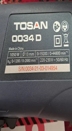 دریل چکشی توسن مدل 0034DBX