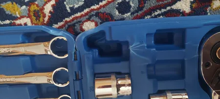 آچار بکس و آچار یک سر تخت اوکی مدل 37PSC مجموعه 37 عددی
