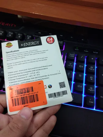 فلش مموری ایکس-انرژی مدل SHINY ظرفیت 64 گیگابایت
