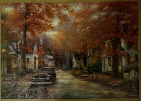 پازل 1000 تکه پازل ایران طرح پاییز