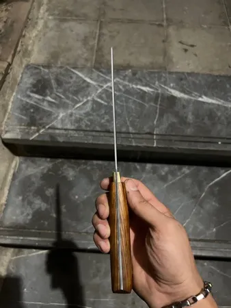 چاقو آشپزخانه الماس زنجان مدل گوشت و مرغ کد 02